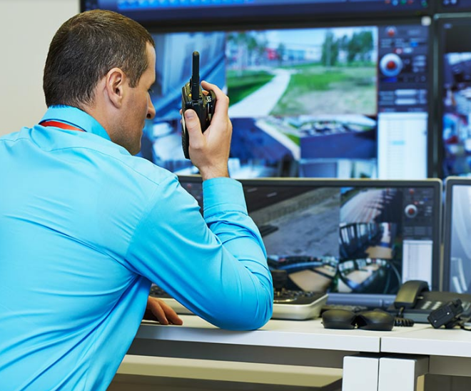 CCTV operator