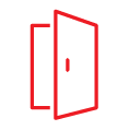 100 Access Controlled Doors