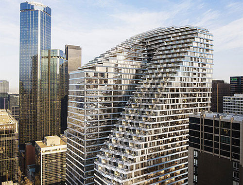 High rise condominium