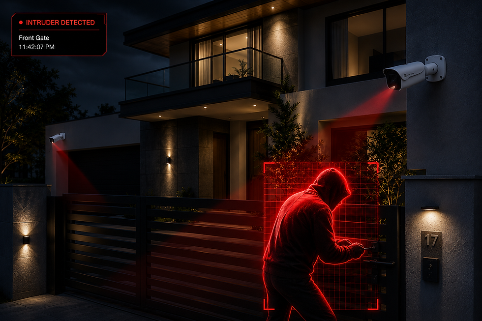 Unified Video Surveillance and Intrusion Detection