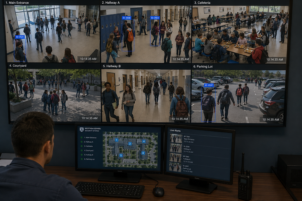 Video Surveillance system for Securing Critical Infrastructure