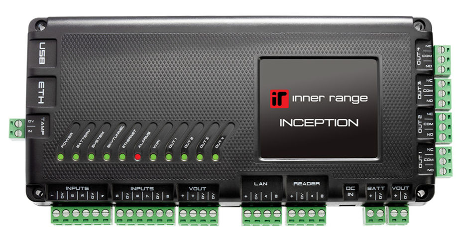 Inner Range Inception security controller hardware unit
