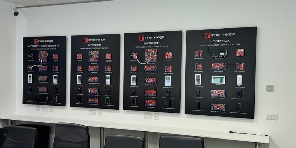 Inner Range demonstrations boards