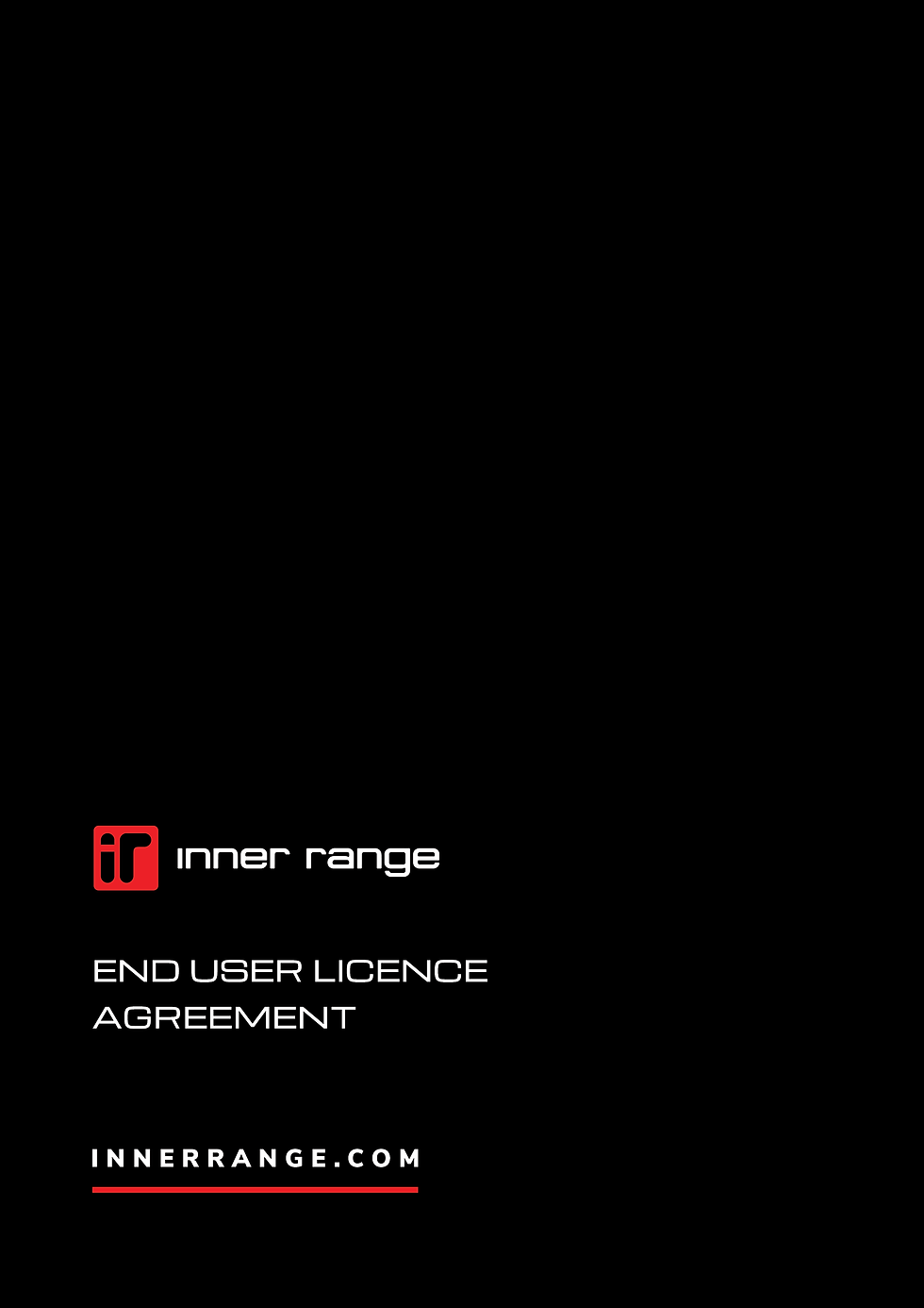 IR End User Licence Agreement