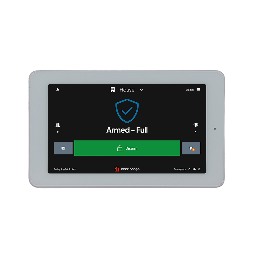 Inception 7” Touchscreen Interface - White
