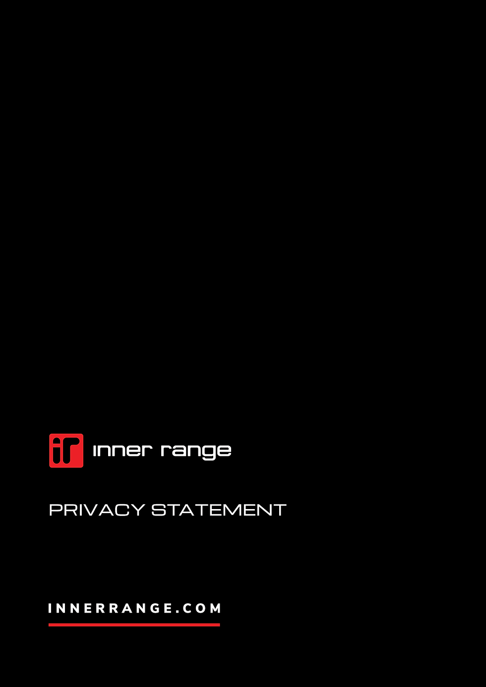 IR Privacy Statement