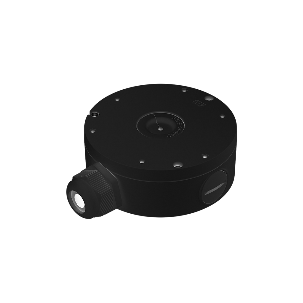 IR Video Juntion Box for C8T-10 Flateye Turret Cameras, Black