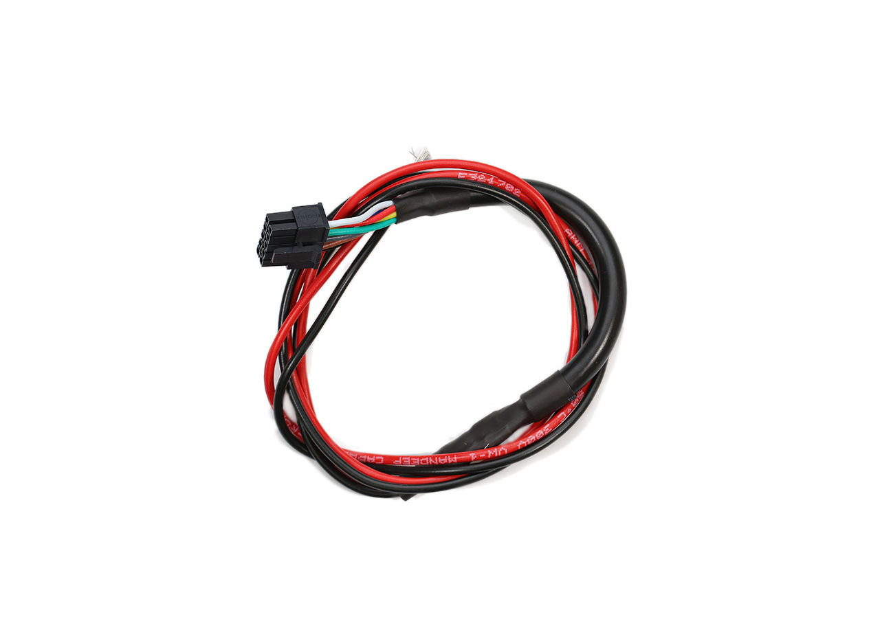 500mm PSU Cable 10 Way - Red&Black