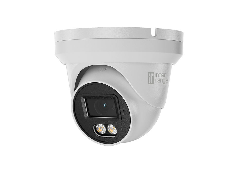 IR Video 8MP Flateye Dual Light Turret Camera