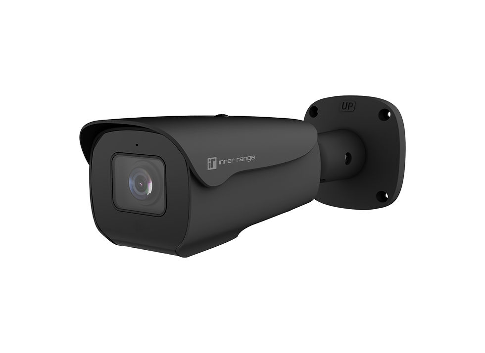IR Video Pro 8MP Outdoor Varifocal Bullet Camera 3.6-11mm, Black