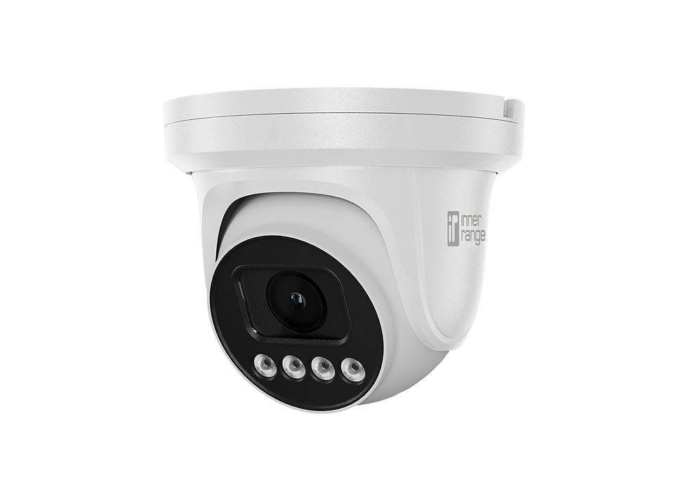 IR Video Pro 8MP Outdoor Varifocal Flateye Turret Camera 3.6 -11mm